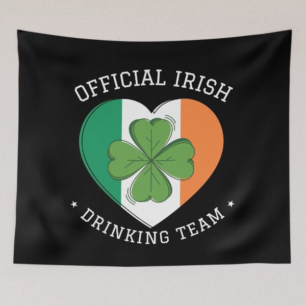 Item preview, Official Irish Drinking Team designed and sold by HolidayTees.