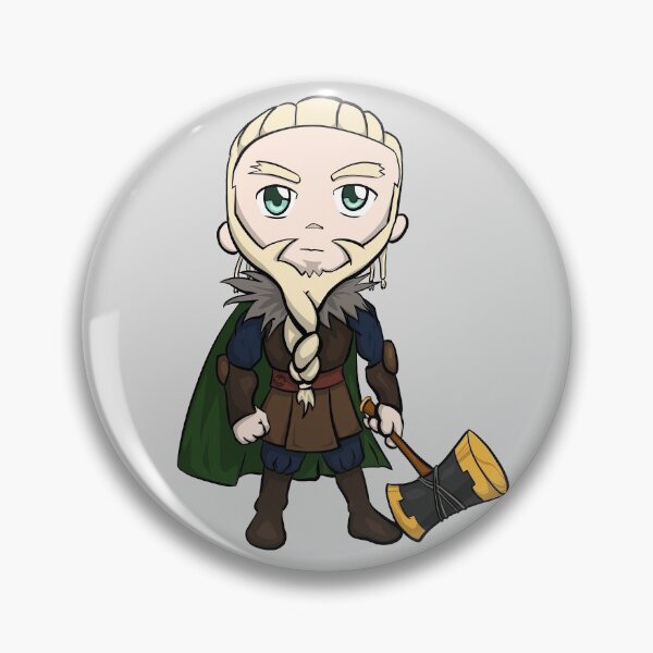 Artikelvorschau, Ulf der Chibi-Wikinger-Krieger entworfen und verkauft von TnKconcepts.
