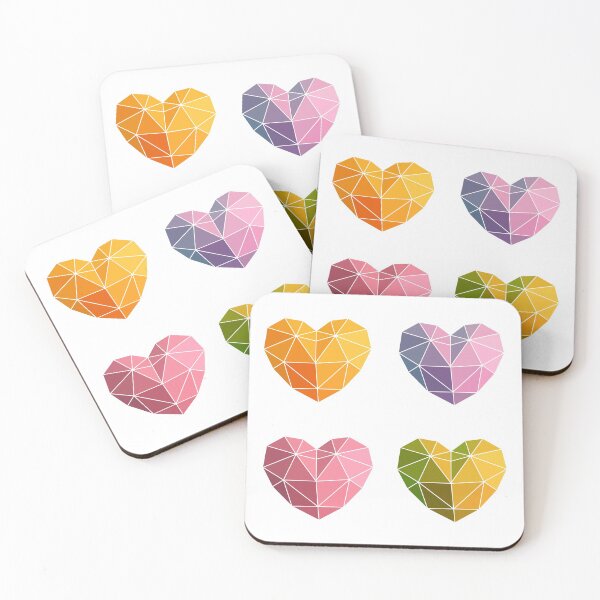 Item preview, Hearts of all colors designed and sold by SpongyDesings.