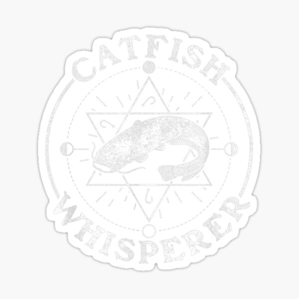 wels waller fishing catfish Sticker by allemeineshirts