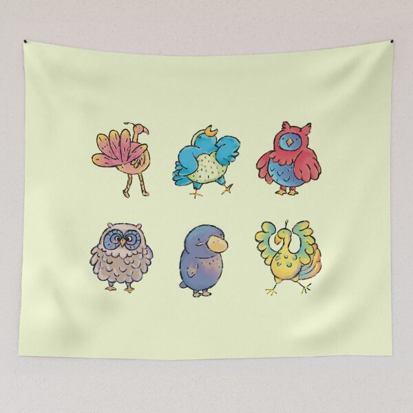 Item preview, Bird friends  designed and sold by FrenchieBoops.