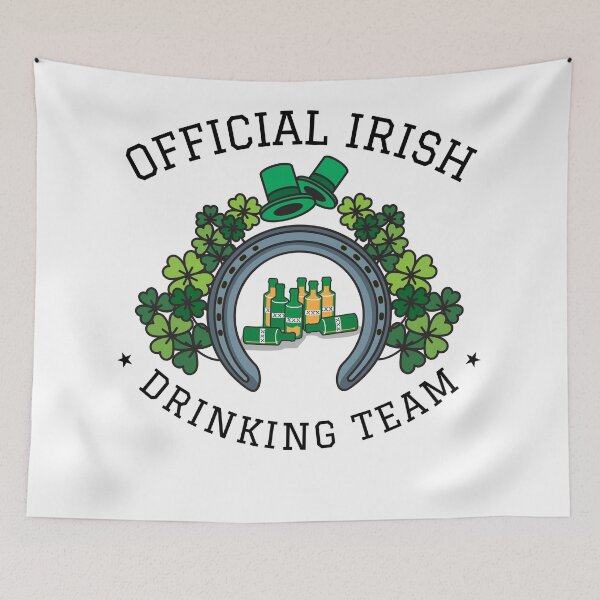 Item preview, Official Irish Drinking Team designed and sold by HolidayTees.