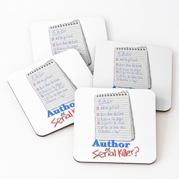 Item preview, Author or Serial Killer - notepad designed and sold by findingdamo.