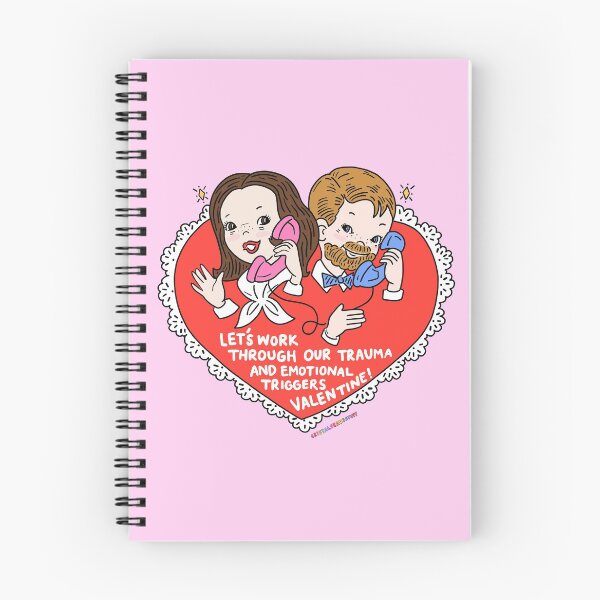 Item preview, Let's Work Through Our Trauma - Valentine designed and sold by crystaldraws.