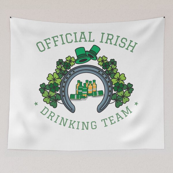 Item preview, Official Irish Drinking Team designed and sold by HolidayTees.