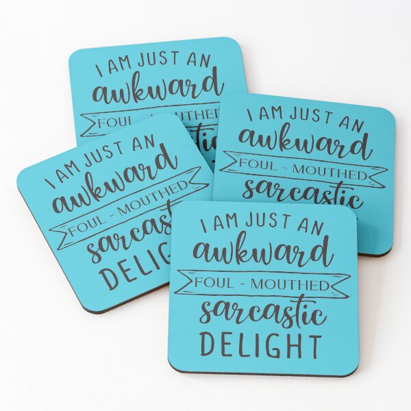 Item preview, I Am Just an Awkward Foul Mouthed Delight designed and sold by pugmom4.