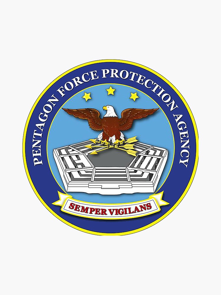 "PENTAGON FORCE PROTECTION AGENCY SEAL" Sticker for Sale by
