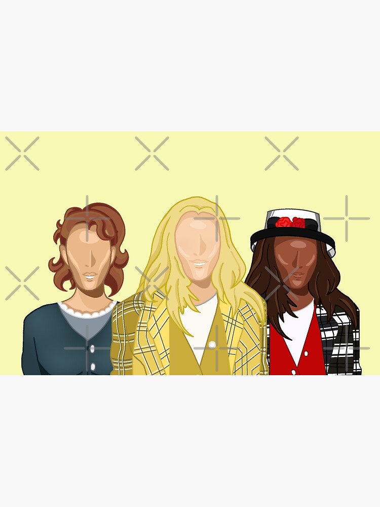 Clueless Cher Dionne And Tai Poster By Eluze Redbubble