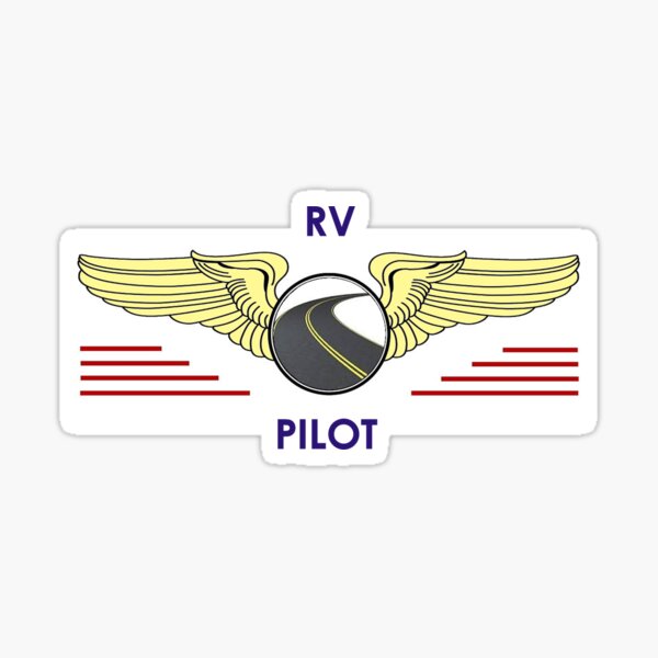 Item preview, Pilot Wings Drive Your Motorhome Down The Road designed and sold by teakastreasures.