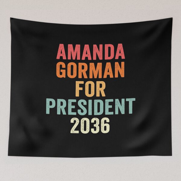 Item preview, Amanda Gorman For President 2036 Inauguration 2021 Poem  designed and sold by AnimaLovers.