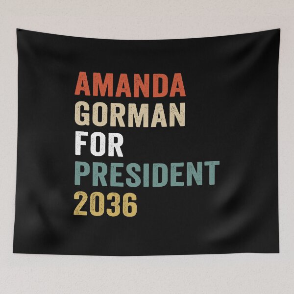 Item preview, Amanda Gorman For President 2036 Inauguration 2021 Poem  designed and sold by AnimaLovers.