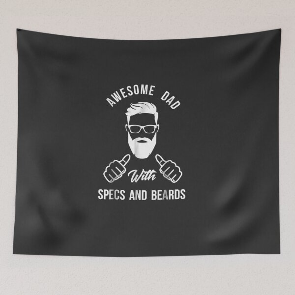 Item preview, Awesome Dad With Specs And Beards Funny Birthday Gift designed and sold by CatherineRogers.