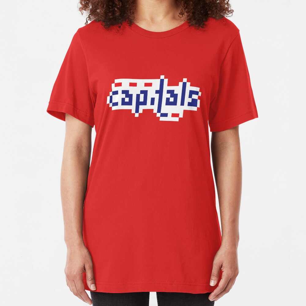 8-Bit Washington Slim Fit T-Shirt