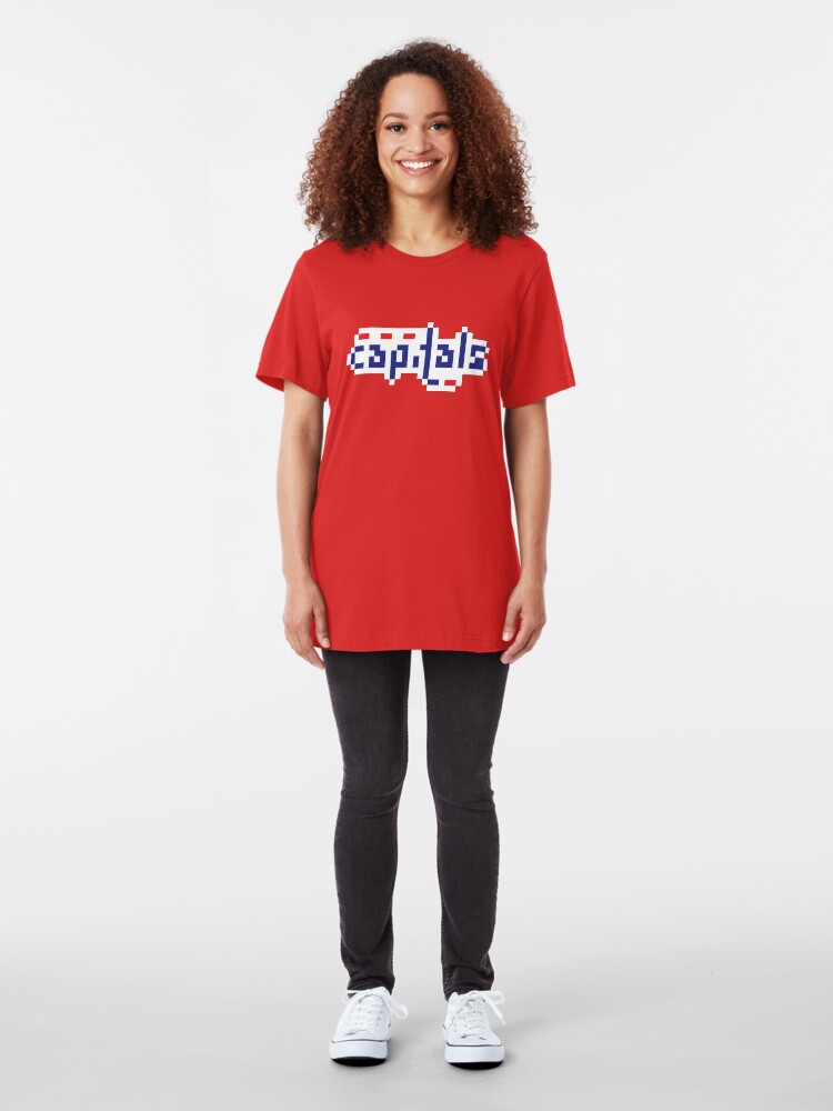 Alternate view of 8-Bit Washington Slim Fit T-Shirt