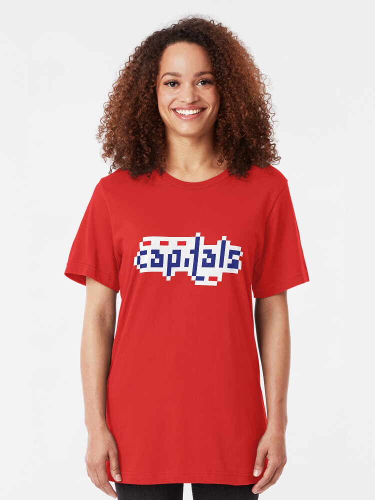 Alternate view of 8-Bit Washington Slim Fit T-Shirt