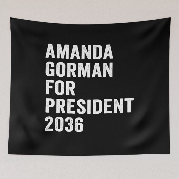 Item preview, Amanda Gorman For President 2036 Inauguration 2021 Poem  designed and sold by AnimaLovers.