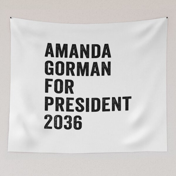 Item preview, Amanda Gorman For President 2036 Inauguration 2021 Poem  designed and sold by AnimaLovers.
