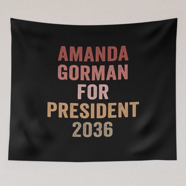 Item preview, Amanda Gorman For President 2036 Inauguration 2021 Poem  designed and sold by AnimaLovers.