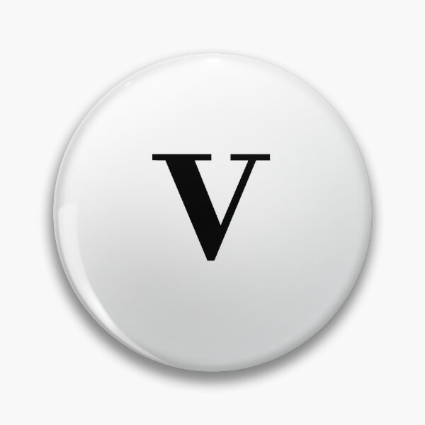 Item preview, Alphabet letter 'v' designed and sold by MitokDesignShop.