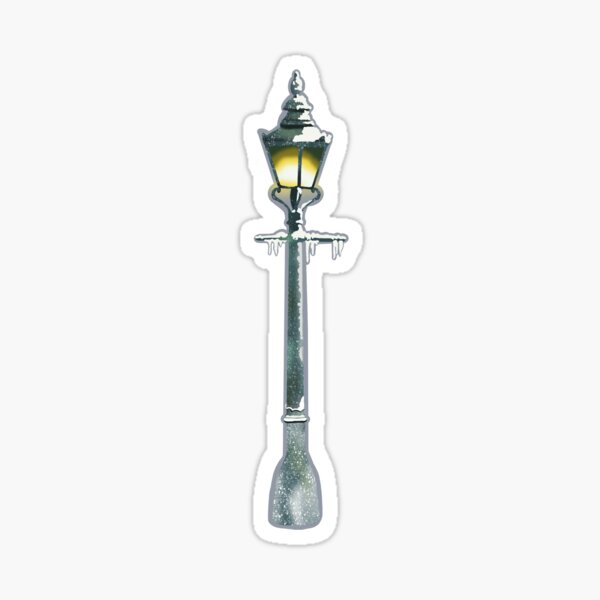 Narnia lamp post Sticker