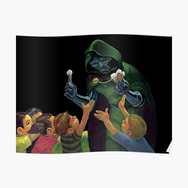 MF DOOM Madvillain Poster