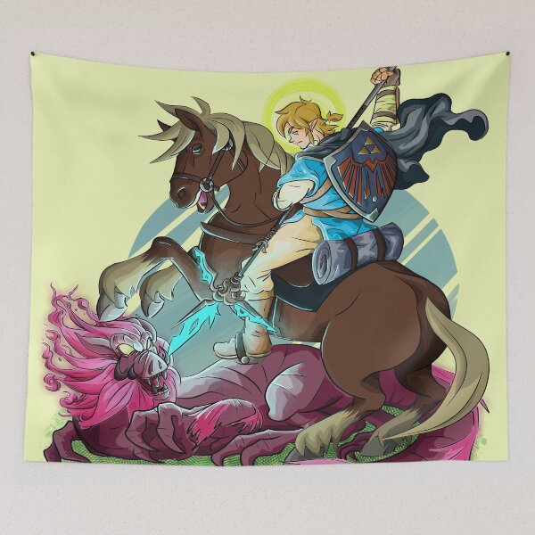 Item preview, The Hero and the Dragon designed and sold by RetroFuture-RF.