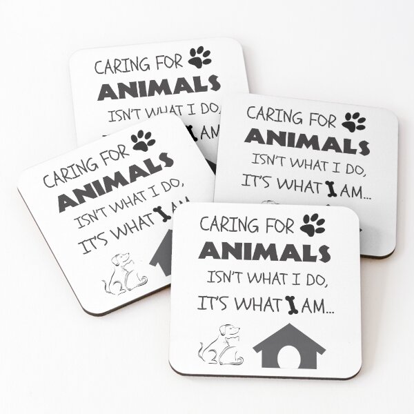 Item preview, Caring For Animals Isn't What I Do, It's What I Am designed and sold by 4AllTimes.
