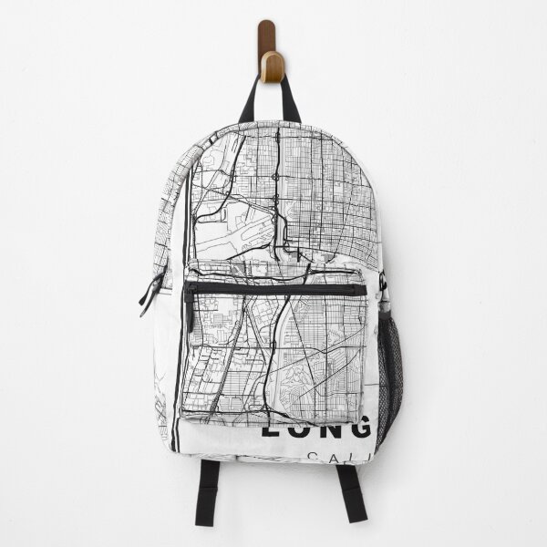 Item preview, Long Beach Map designed and sold by Tamas Das.