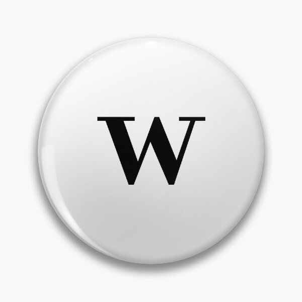 Item preview, Alphabet letter 'w' designed and sold by MitokDesignShop.