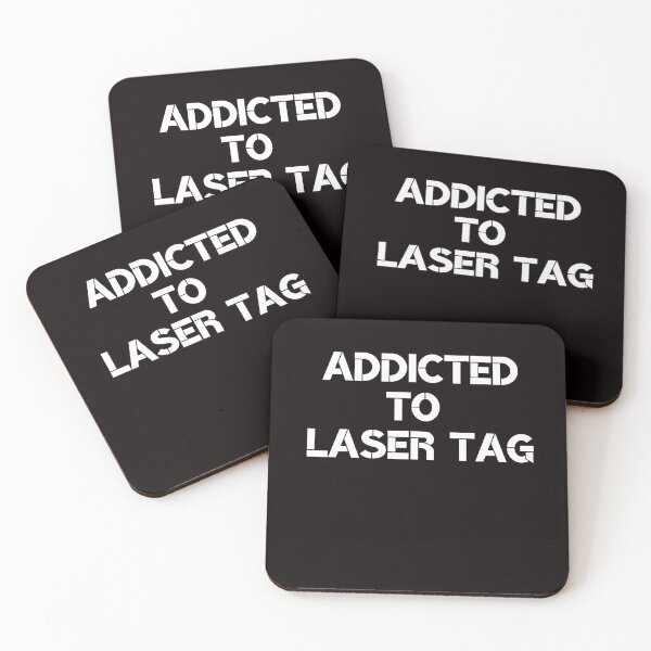 Item preview, addicted to laser tag designed and sold by Misfit-Prints.