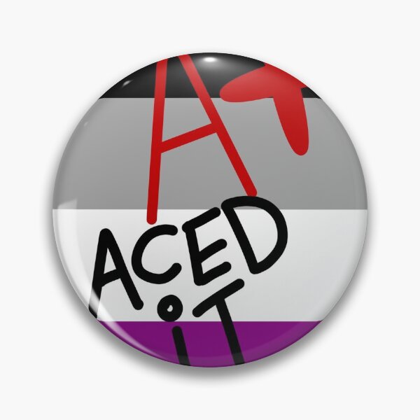 Item preview, Aced it asexual pride  designed and sold by Planet-froggie.