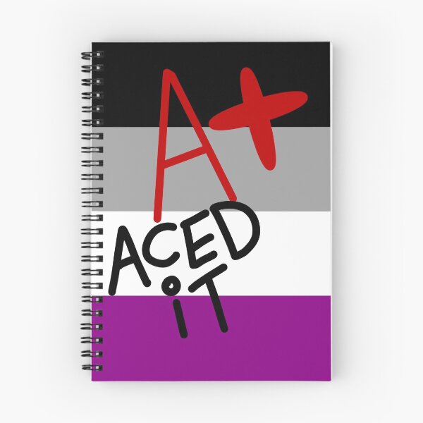 Item preview, Aced it asexual pride  designed and sold by Planet-froggie.
