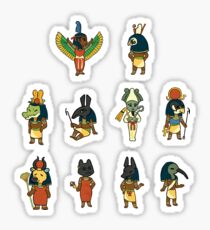 Egyptian Gods Sticker