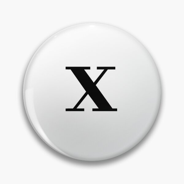 Item preview, Alphabet letter 'x' designed and sold by MitokDesignShop.