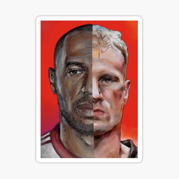 Item preview, Bergkamp & Henry designed and sold by ArsenalArtz.