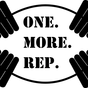Artwork thumbnail, One. More. Rep. by UDDesign