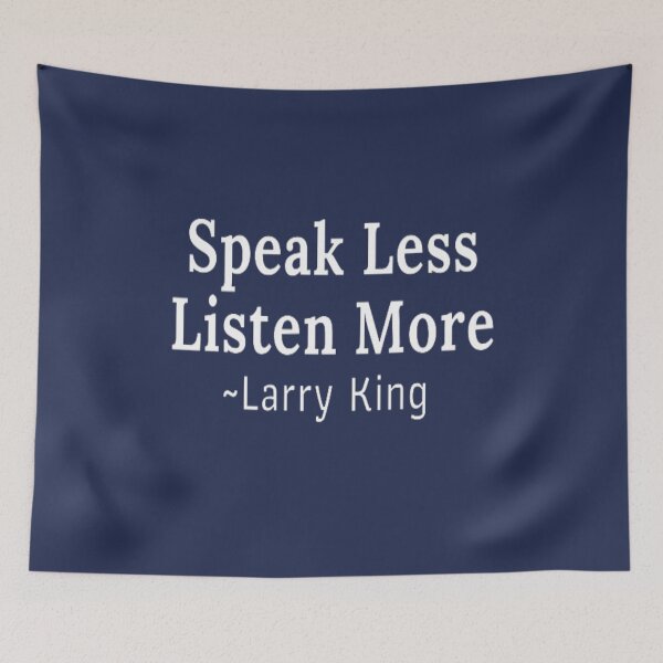 Item preview, Larry King, Famous Success Quote designed and sold by Spiritualish.