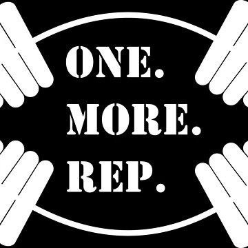 Artwork thumbnail, One. More. Rep. by UDDesign