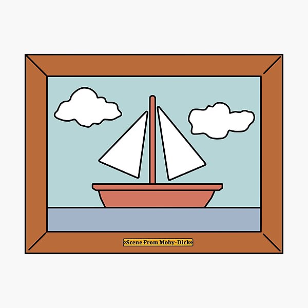 Scene From Moby-Dick Photographic Print