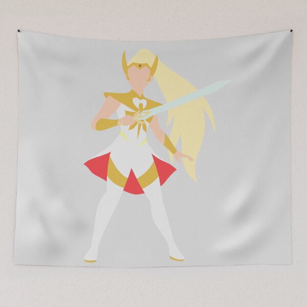 Item preview, She-Ra New Hairstyle Minimalist Portrait designed and sold by copiouscollects.