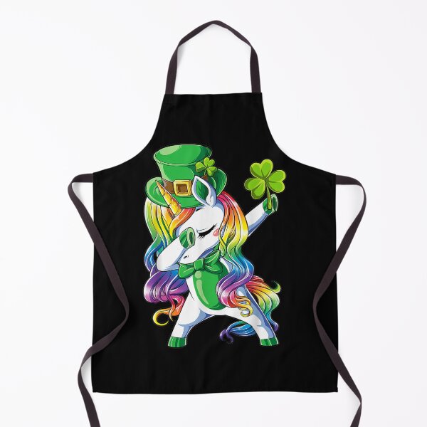Item preview, St Patricks Day Girls Dabbing Unicorn Leprechaun Lepricorn designed and sold by koenhfu06.