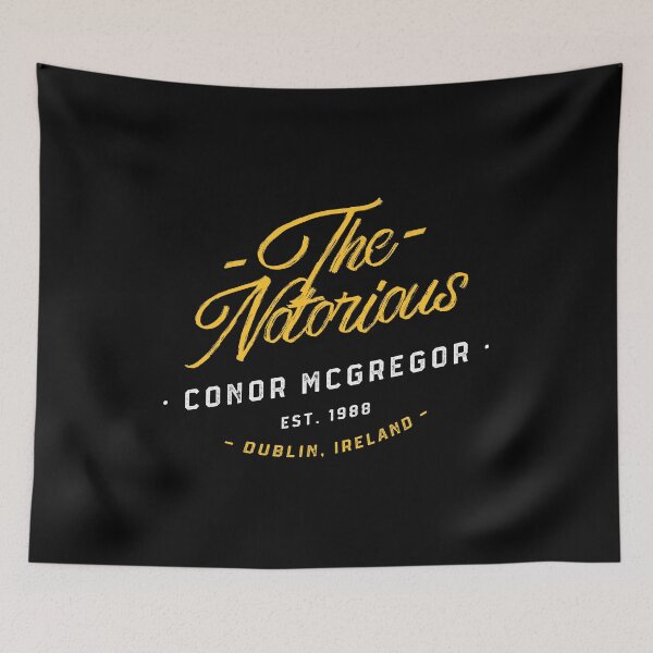 Item preview, Conor McGregor - The Notorious - Typography 2 designed and sold by Getting  Smashed Co.