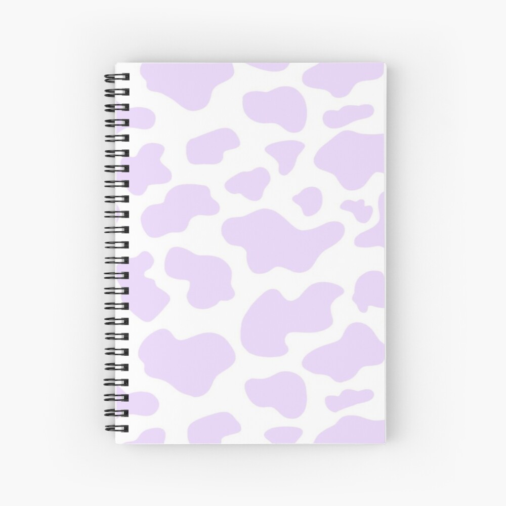 Purple Cow Print Spiral Notebook for Sale by SimplebutSweet