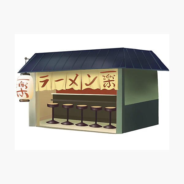 Ichiraku Ramen Shop Fotodruck