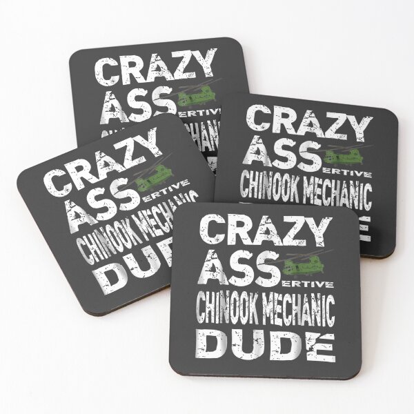 Item preview, Chinook Helicopter Mechanic Dude Ch-47 Gift Assertive designed and sold by AmyRivz.