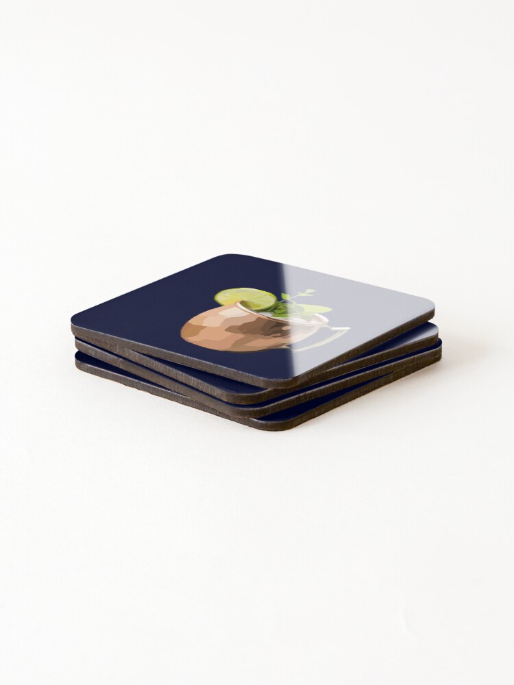 Thumbnail 4 of 5, Coasters (Set of 4), The Mule designed and sold by basiclulus.