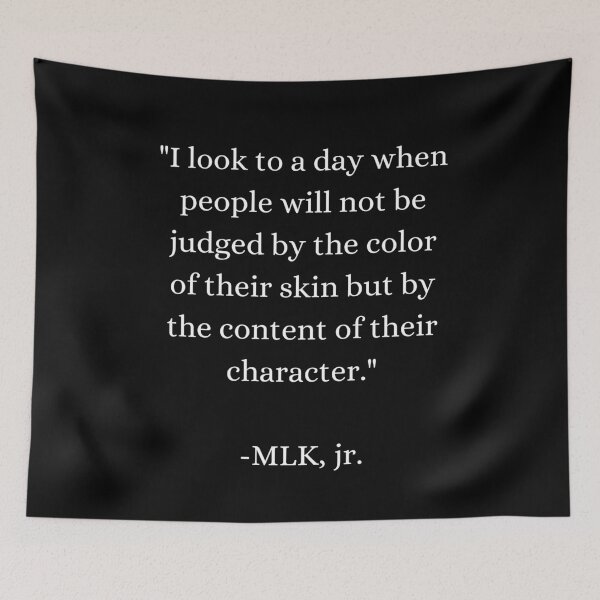 Item preview, Content of Character - Martin Luther King, jr. (swt) designed and sold by Amon Ferg.