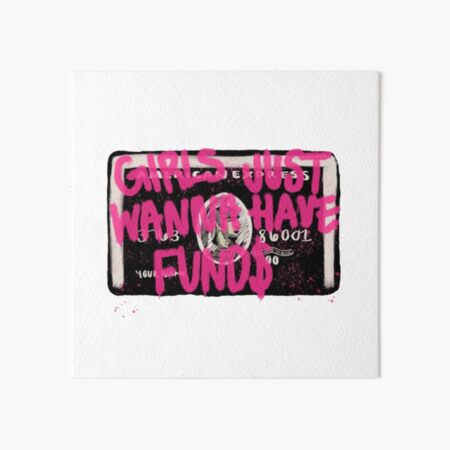 Item preview, Girls Just Wanna Have Funds designed and sold by Amanda Giladi.