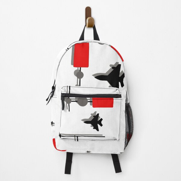 Item preview, red squares black planes designed and sold by Coffinstaple.