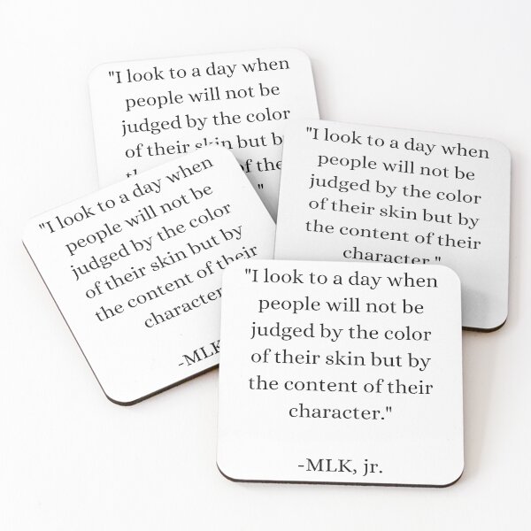 Item preview, Content of Character - Martin Luther King, jr. (sbt) designed and sold by Amon Ferg.